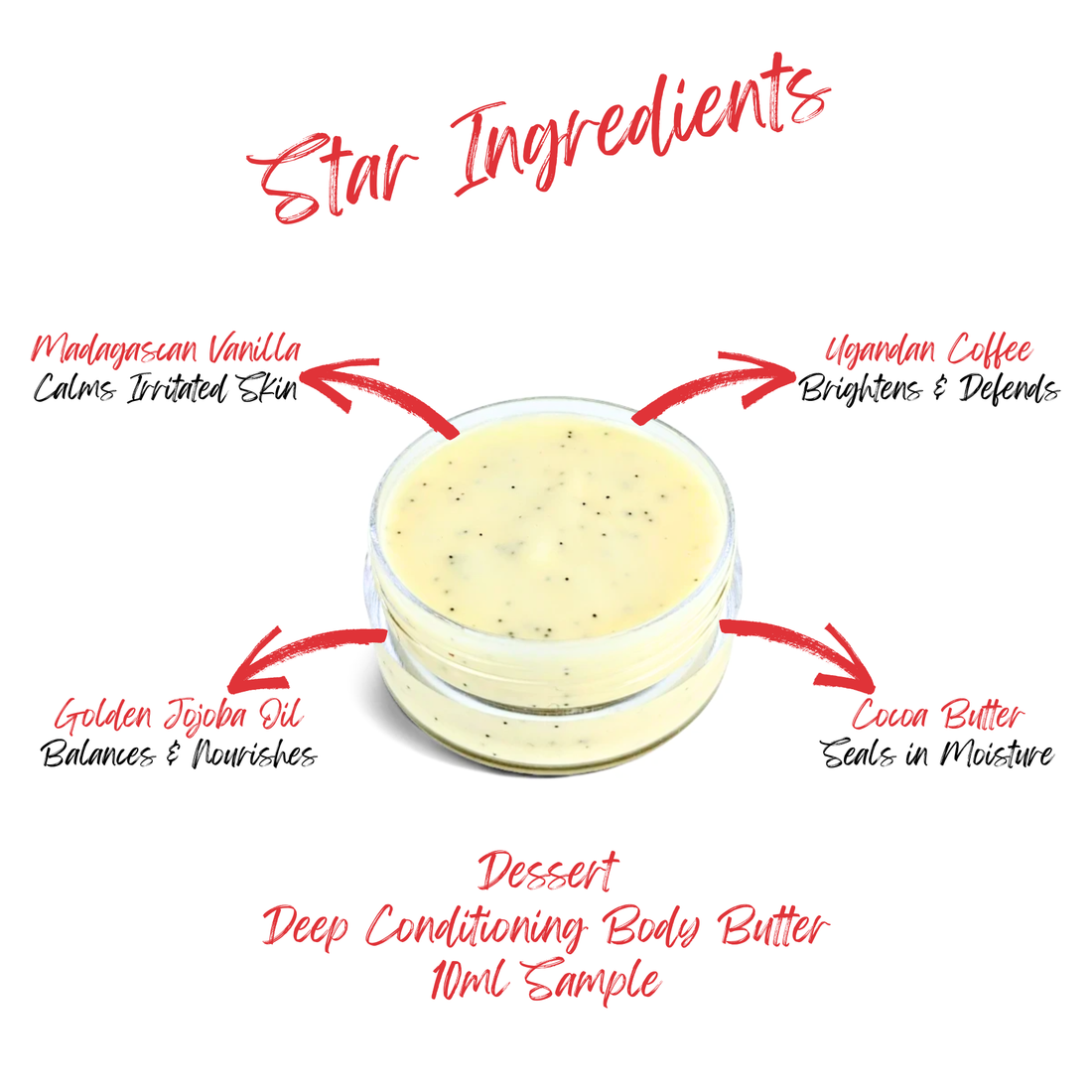 Dessert - Deep Conditioning Body Butter 10ml Mini