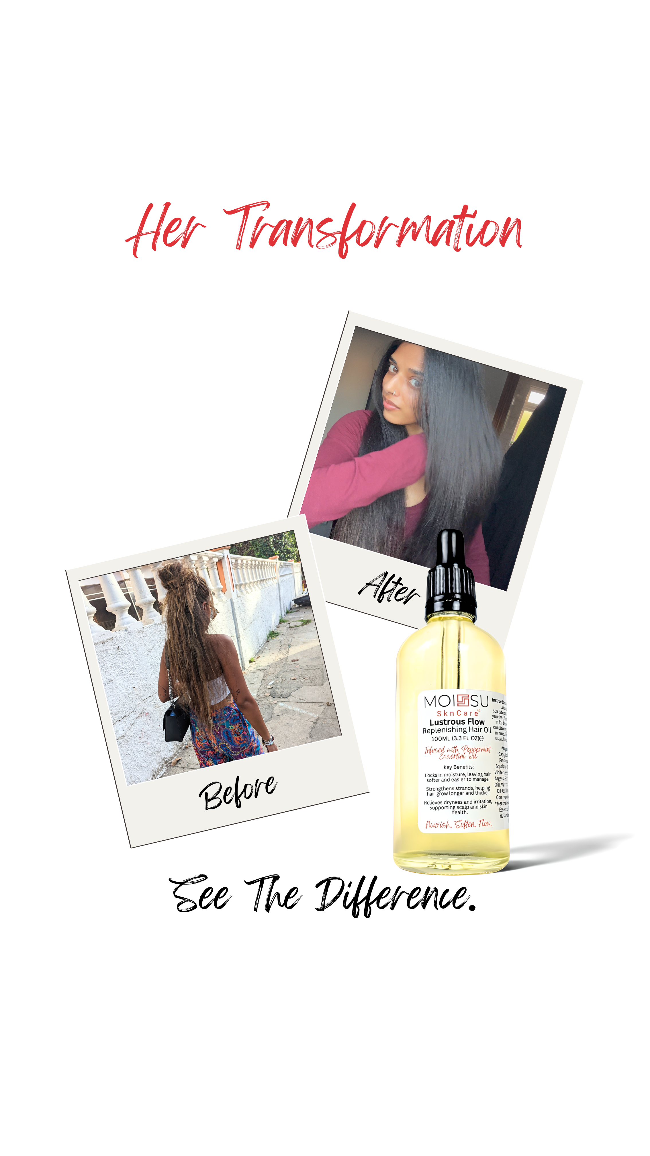 Lustrous Flow - Replenishing Hair Oil
