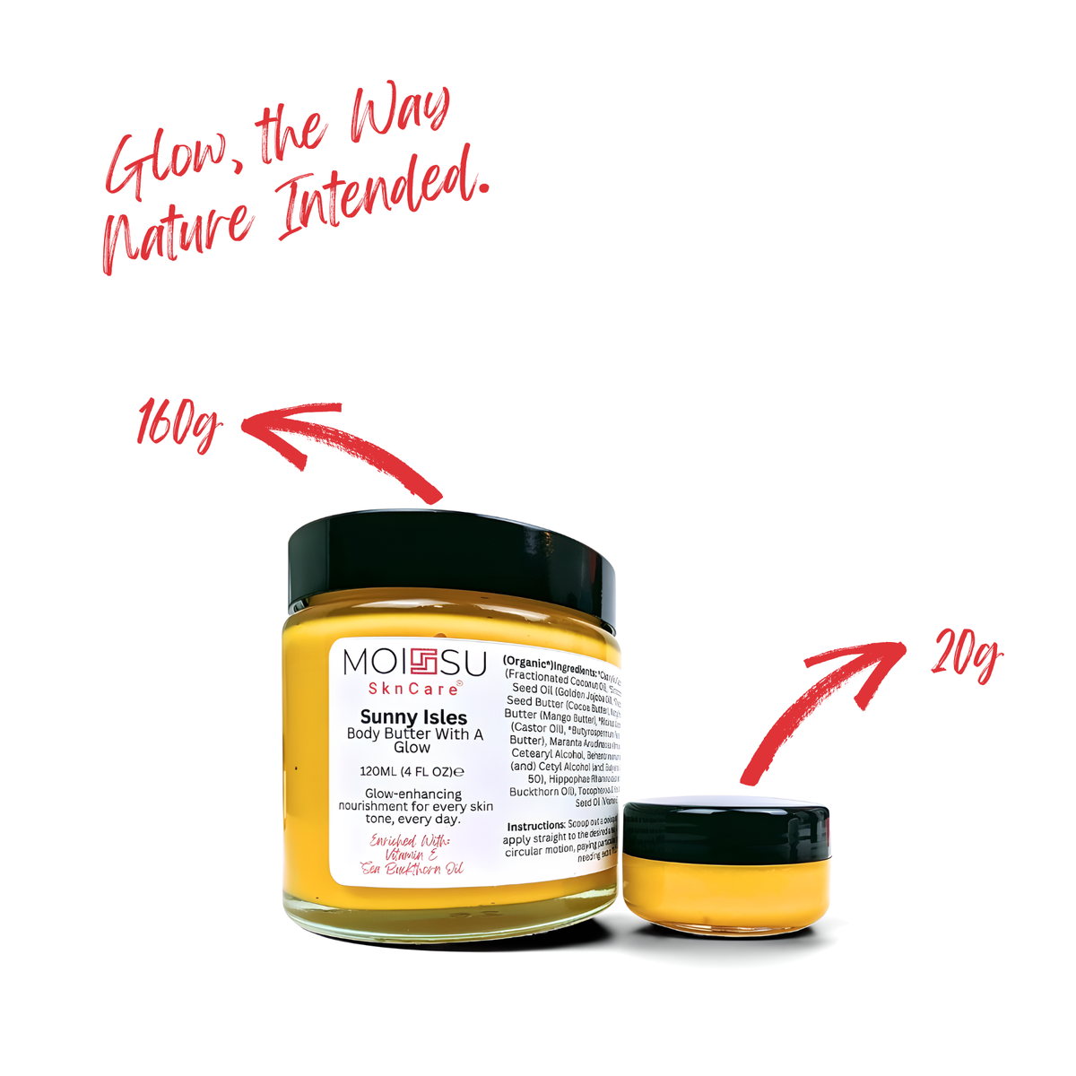 Sunny Isles - Body Butter With A Glow 10ml Mini