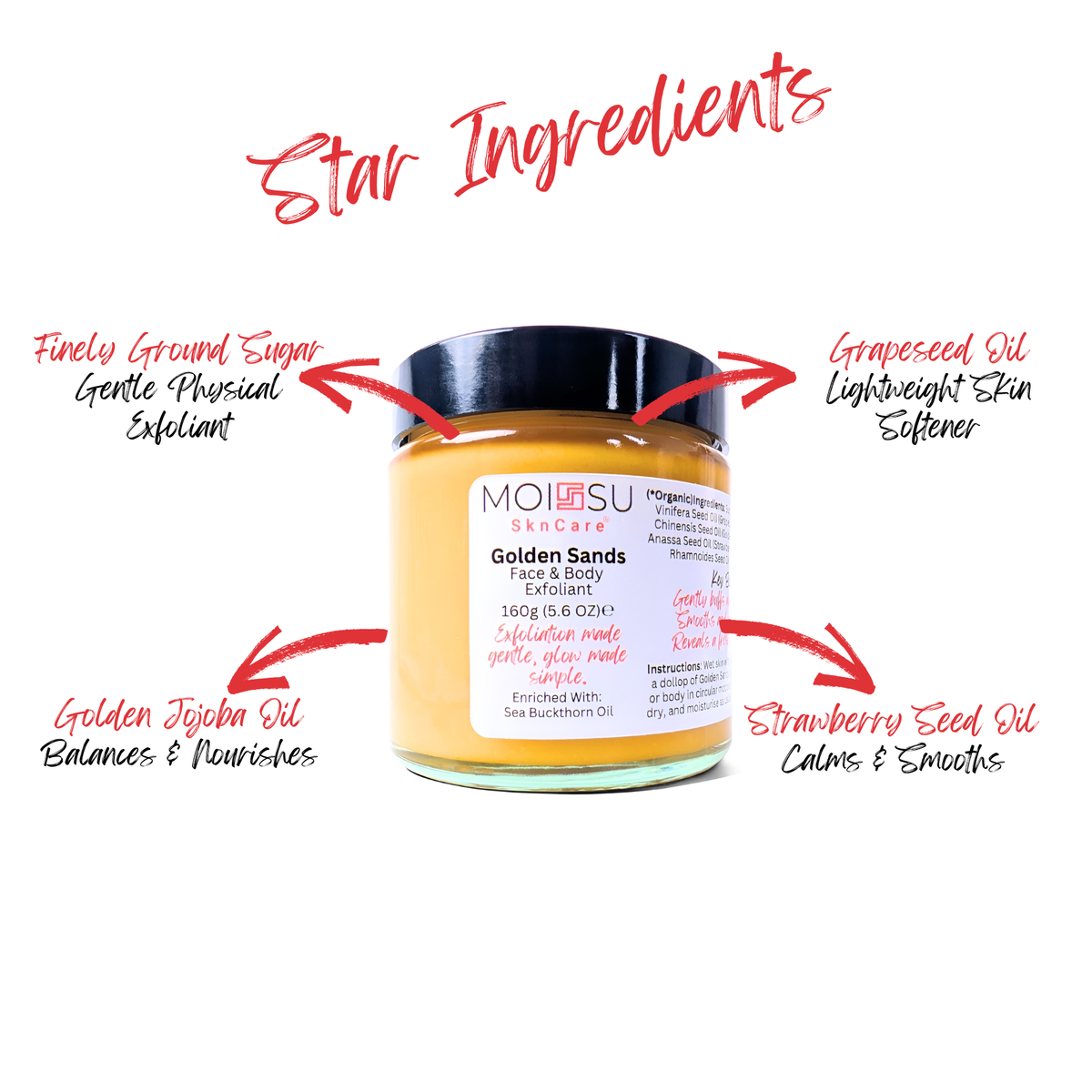 Golden Sands - Face & Body Exfoliant