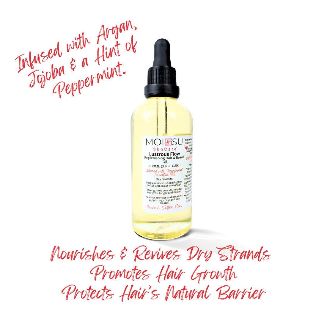 Lustrous Flow - Replenishing Hair Oil