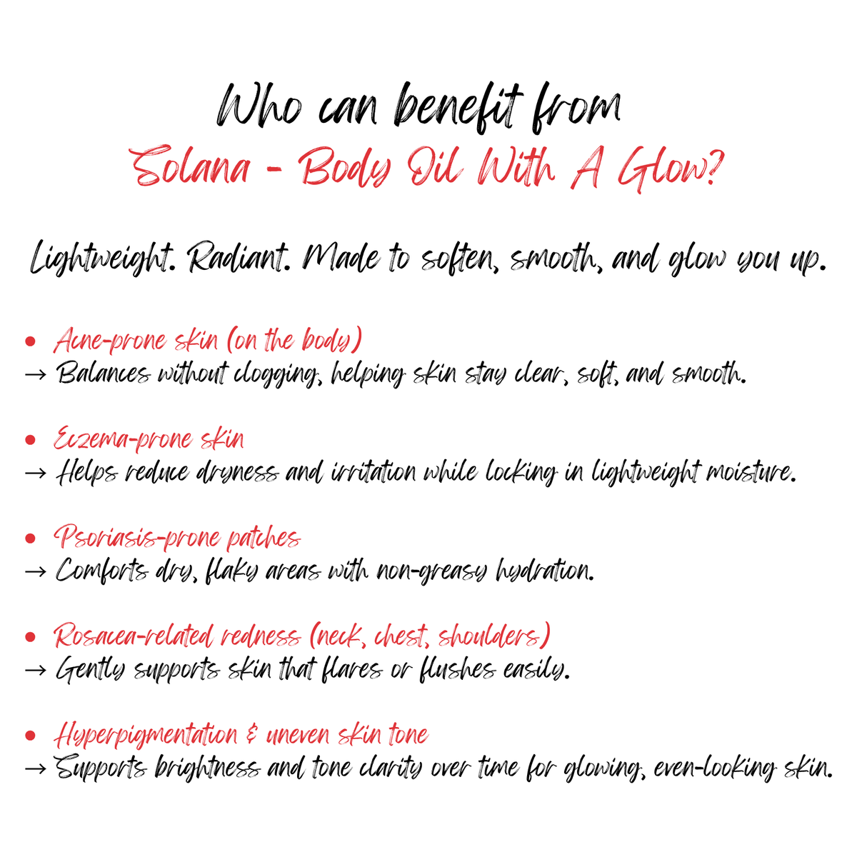 Solana - Body Oil With A Glow