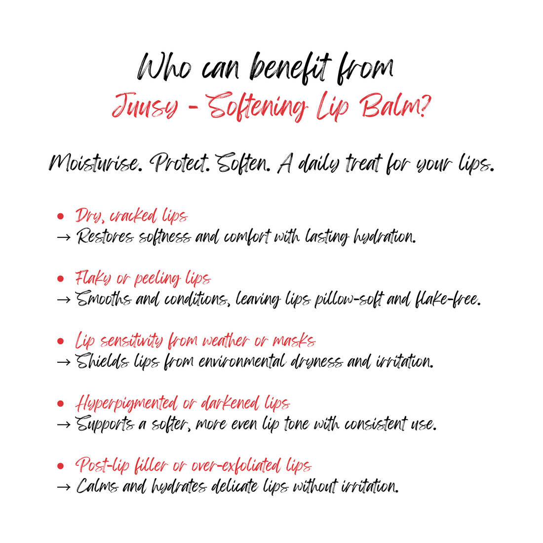 Juusy - Softening Lip Balm