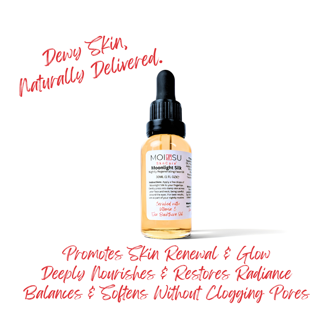 Moonlight Silk - Nightly Regenerating Face Oil