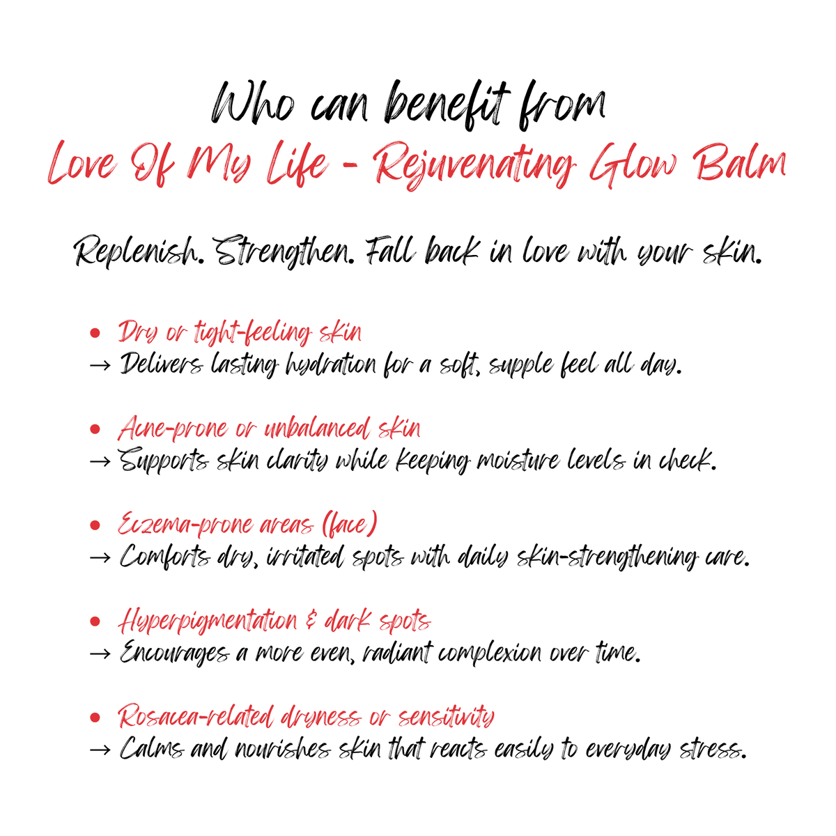 Love Of My Life - Rejuvenating Glow Balm