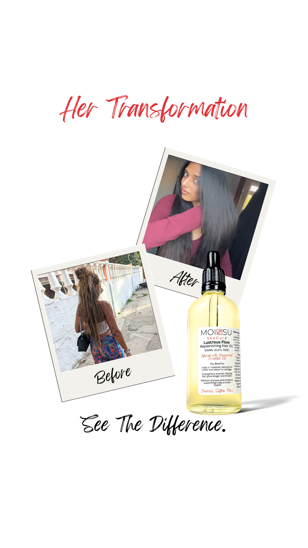 Lustrous Flow - Replenishing Hair Oil