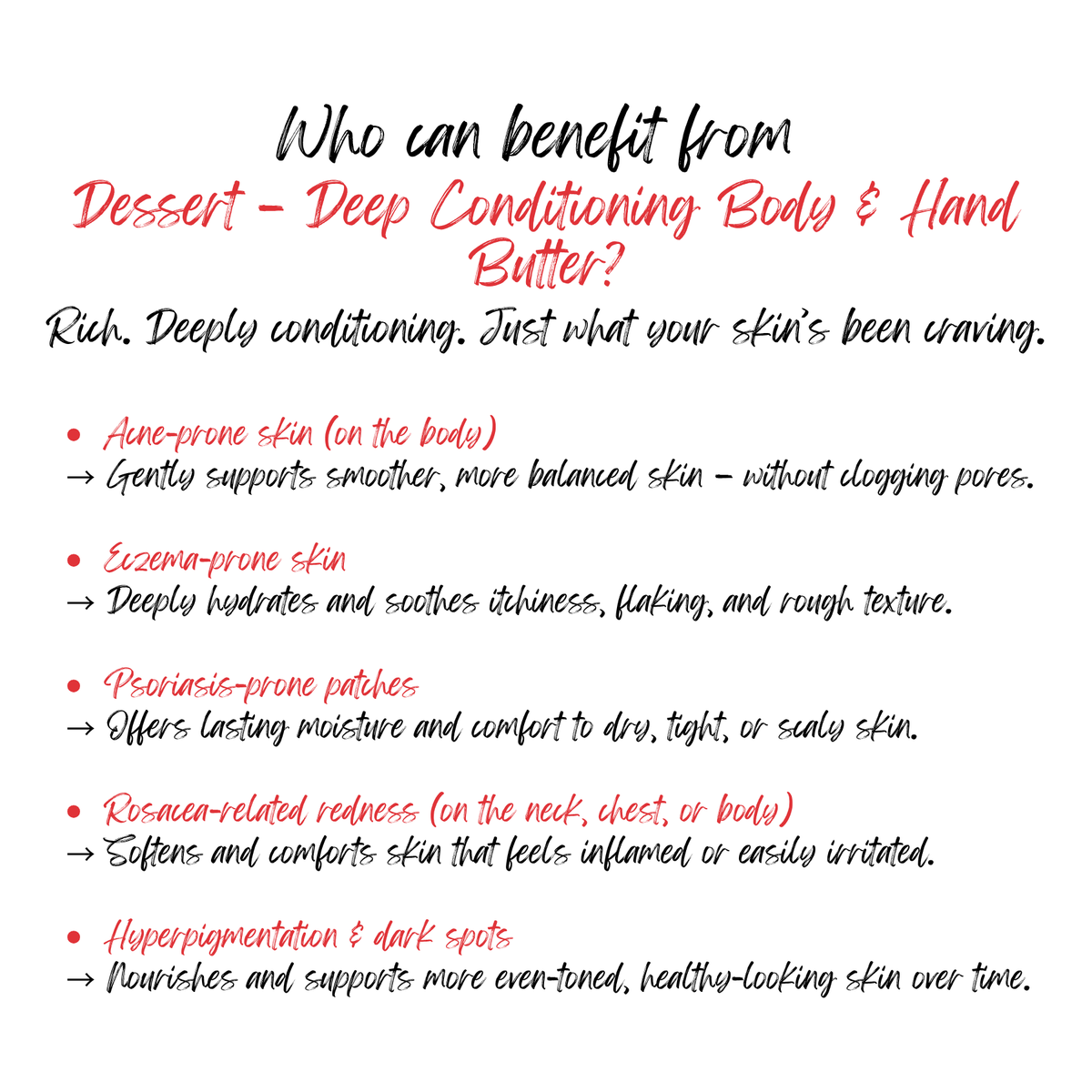 Dessert - Deep Conditioning Body & Hand Butter